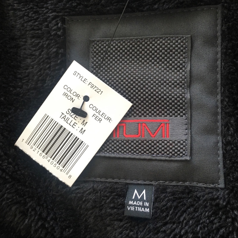 Tumi Stretch Softshell Jacket W/ Fur Lining Medium - Picture 15 of 15